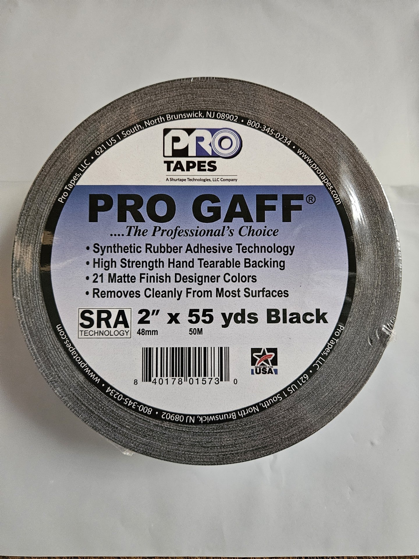 Shurtape Pro Gaff (P-628) Cloth Gaffer's Tape