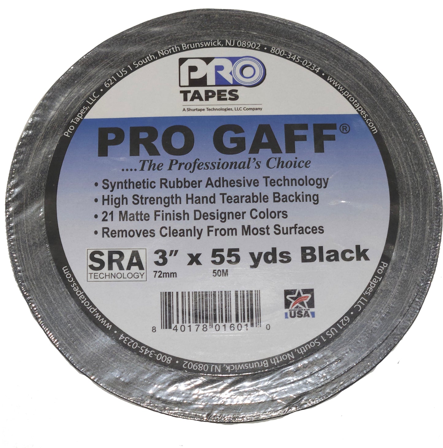 Shurtape Pro Gaff (P-628) Cloth Gaffer's Tape