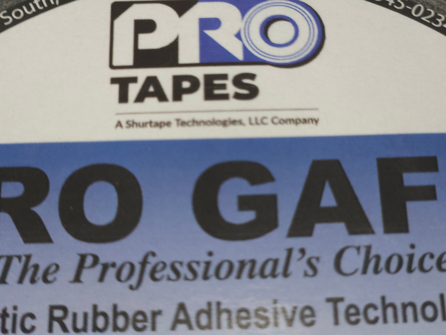 Shurtape Pro Gaff (P-628) Cloth Gaffer's Tape