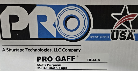 Shurtape Pro Gaff (P-628) Cloth Gaffer's Tape