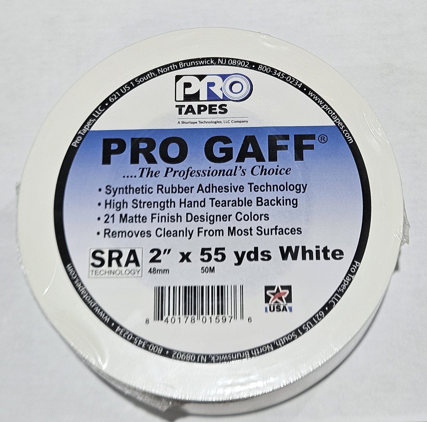 Shurtape Pro Gaff (P-628) Cloth Gaffer's Tape